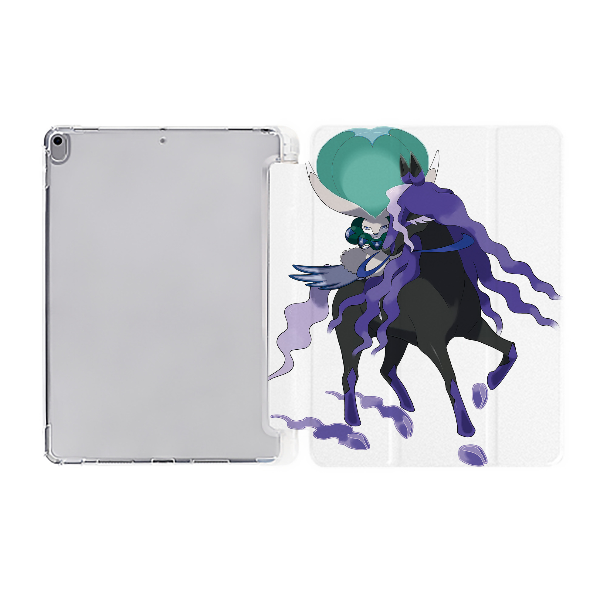 （画像用） ポケットモンスター Pokémon IPad ケース ペン収納付き 三つ折りスタンド PUレザー×シリコン 対応機種9.5/10.5/10.9インチ
